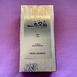 Brand new bottle of Swiss Arabian Shaghaf Oud.